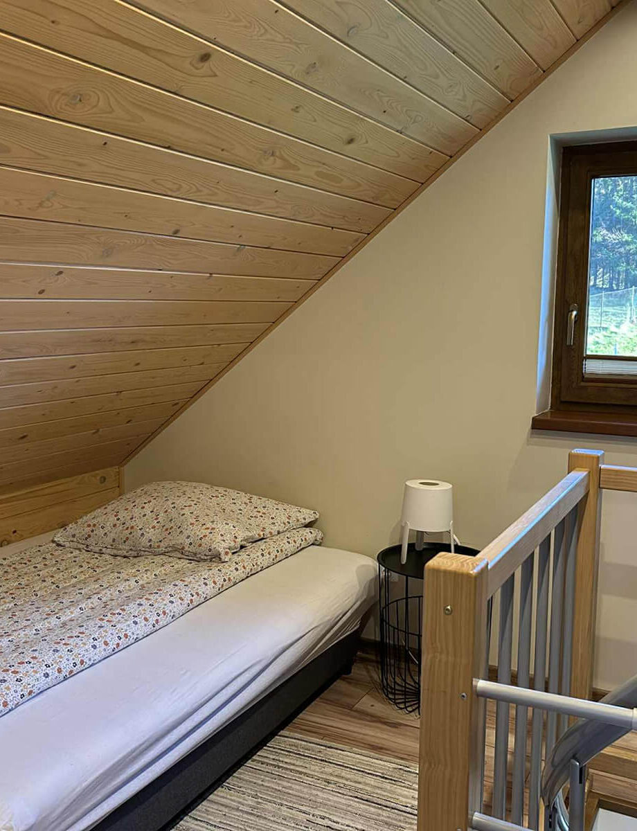 Druga sypialnia w Domku na Skalicy