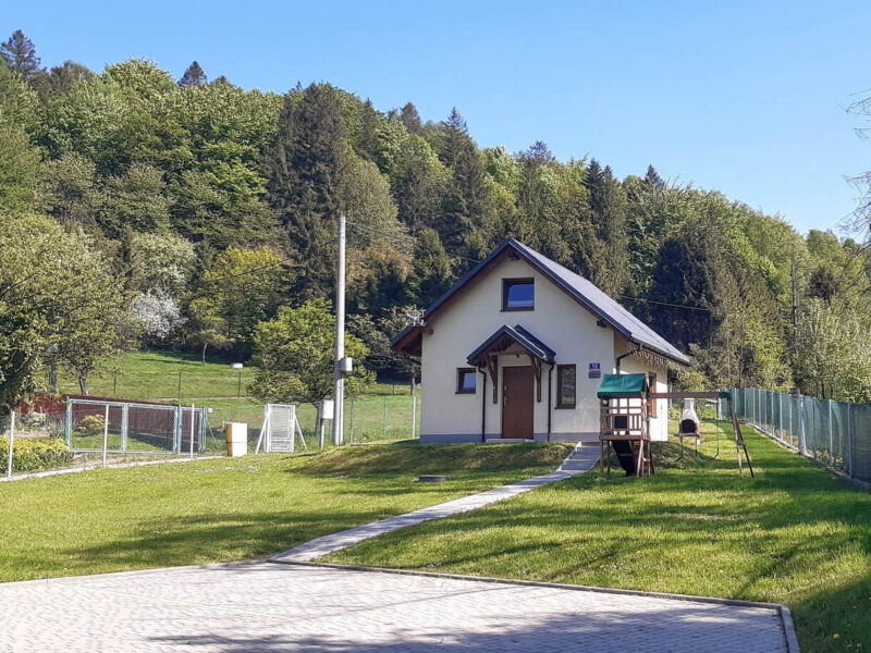 Widok na Domek na Skalicy w Ustroniu
