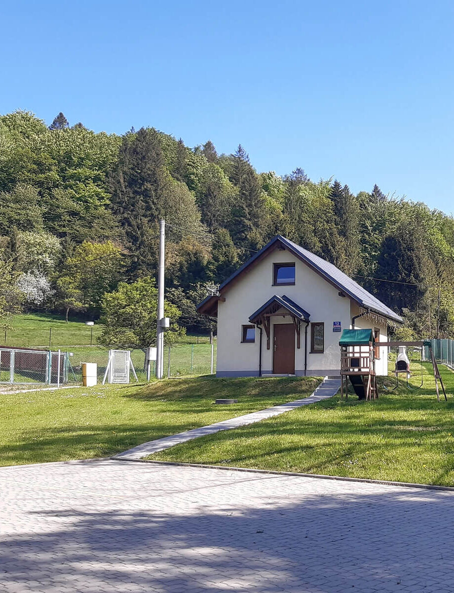 Widok na Domek na Skalicy w Ustroniu