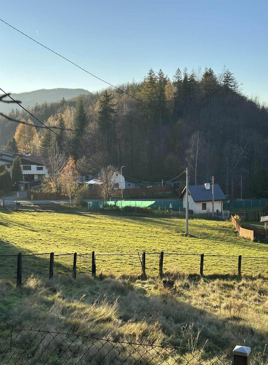 Piękne widoki w Ustroniu na Domek na Skalicy